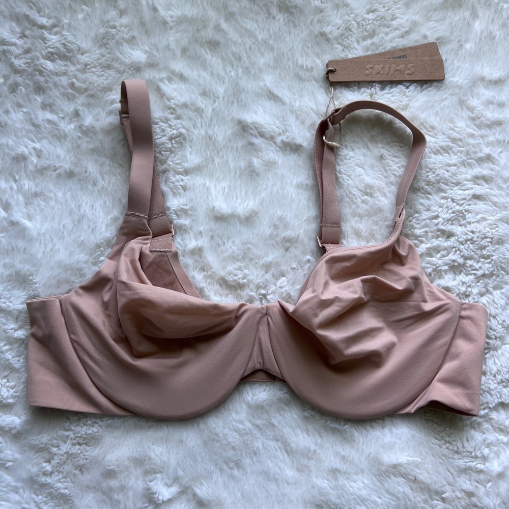 SKIMS Women's Smoothing Intimates Full‎ Coverage Bra Clay BA-PLG-2610 34A NWT